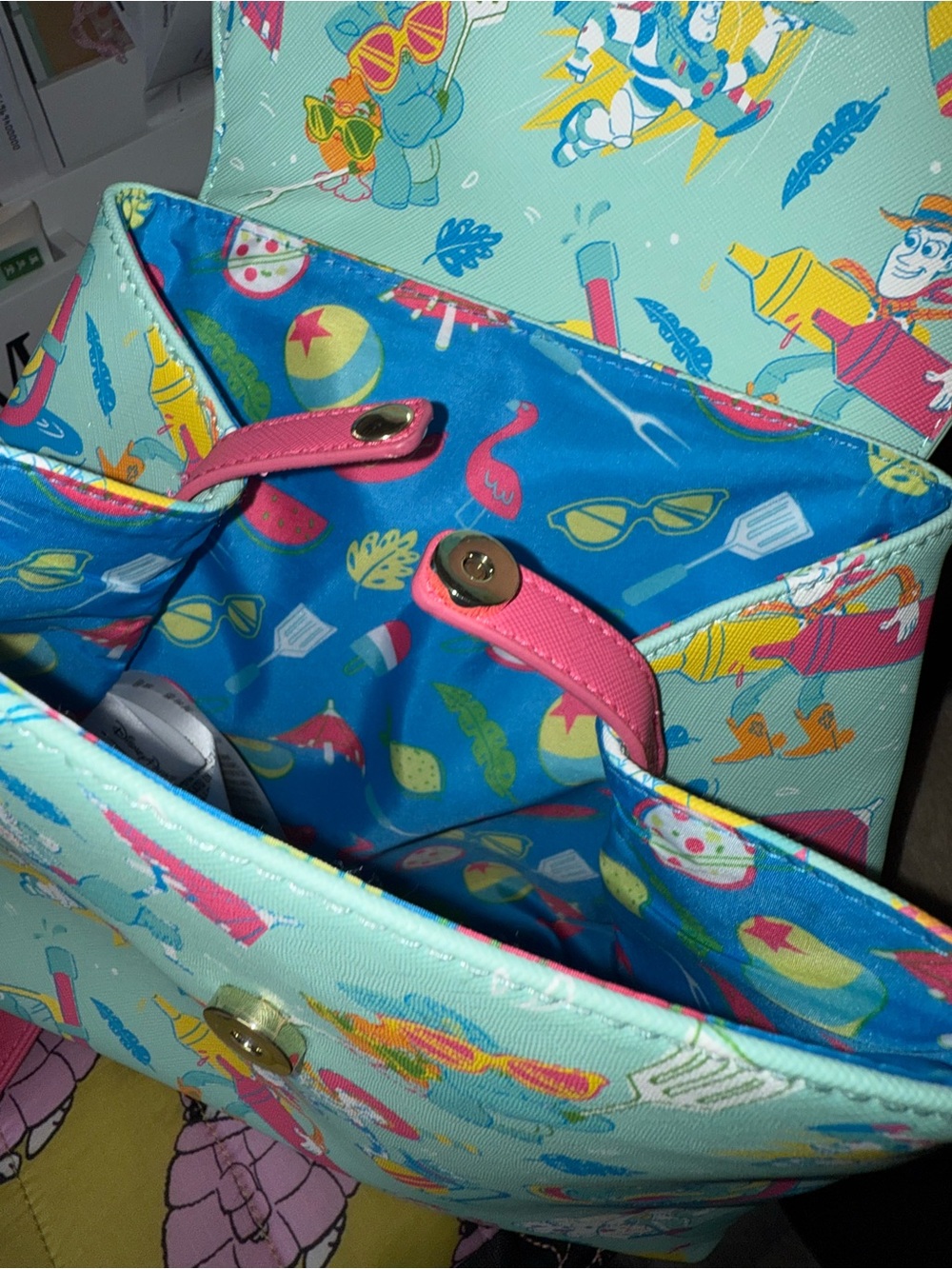 Loungefly Disney Parks Mini Backpack with Toy Story Print - Picture 4 of 5